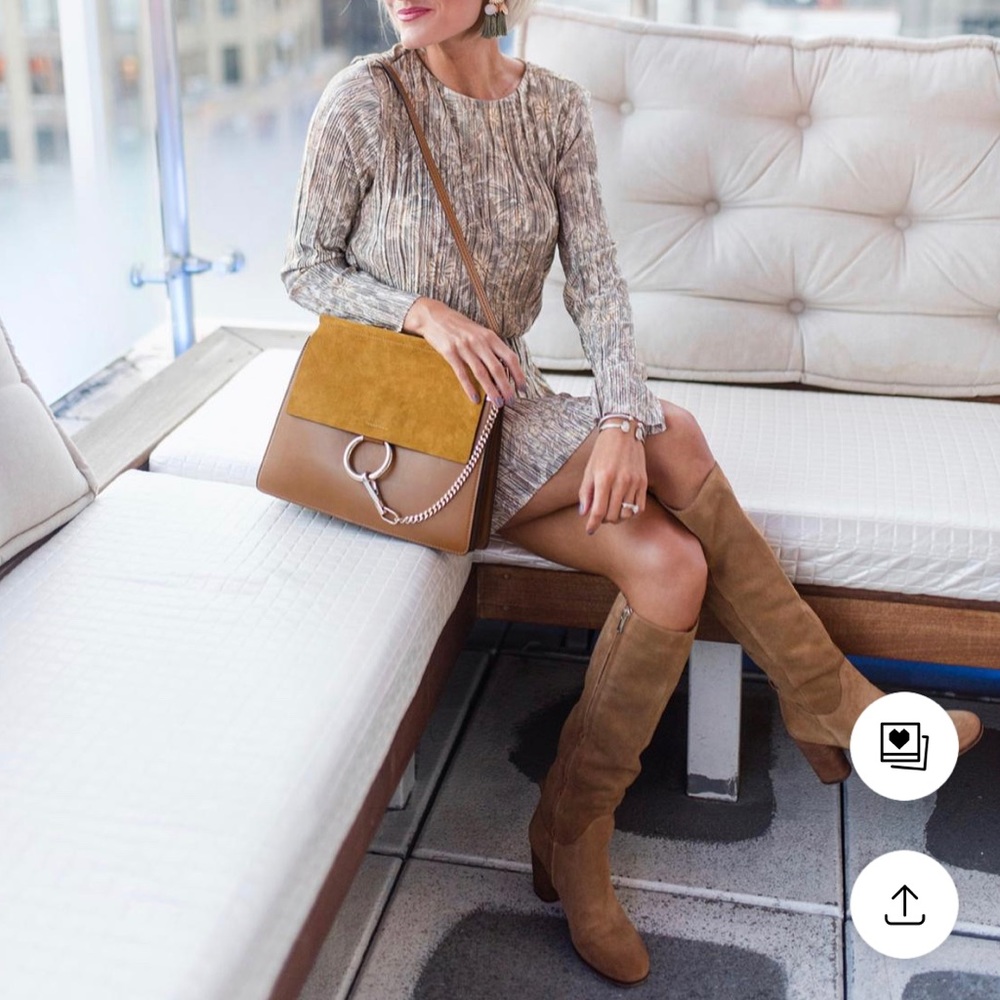 H&M pleated dress (runs big)